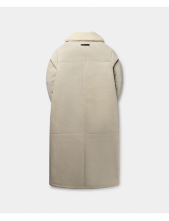 High-Quality Pelican Beige Chiara Coat Fresh Release