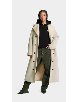 High-Quality Pelican Beige Chiara Coat Fresh Release