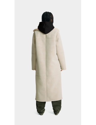 High-Quality Pelican Beige Chiara Coat Fresh Release