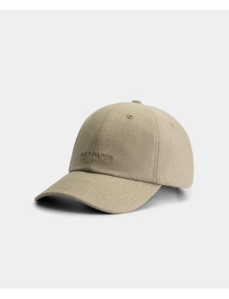 High-Quality Pelican Beige Logo Wool Cap Immediate Availability