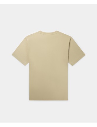 High-Quality Pelican Beige Mono T-Shirt