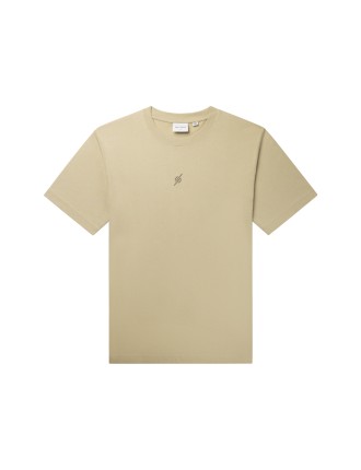 High-Quality Pelican Beige Mono T-Shirt