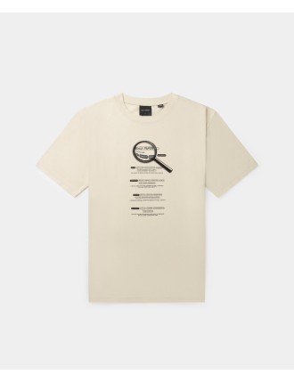 High-Quality Pelican Beige Search T-Shirt Just In