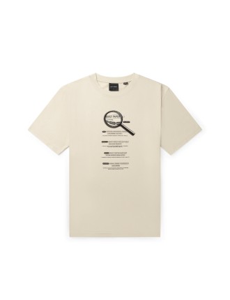 High-Quality Pelican Beige Search T-Shirt Just In