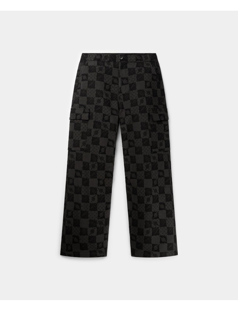 High-Quality Phantom Black Membuti Chess Pants In Stock