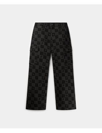 High-Quality Phantom Black Membuti Chess Pants In Stock