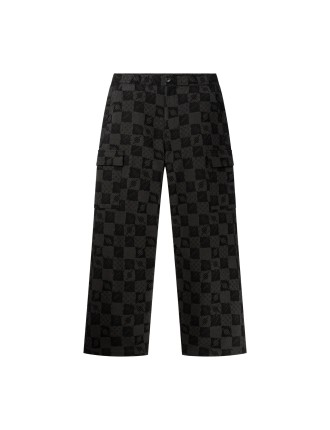 High-Quality Phantom Black Membuti Chess Pants In Stock