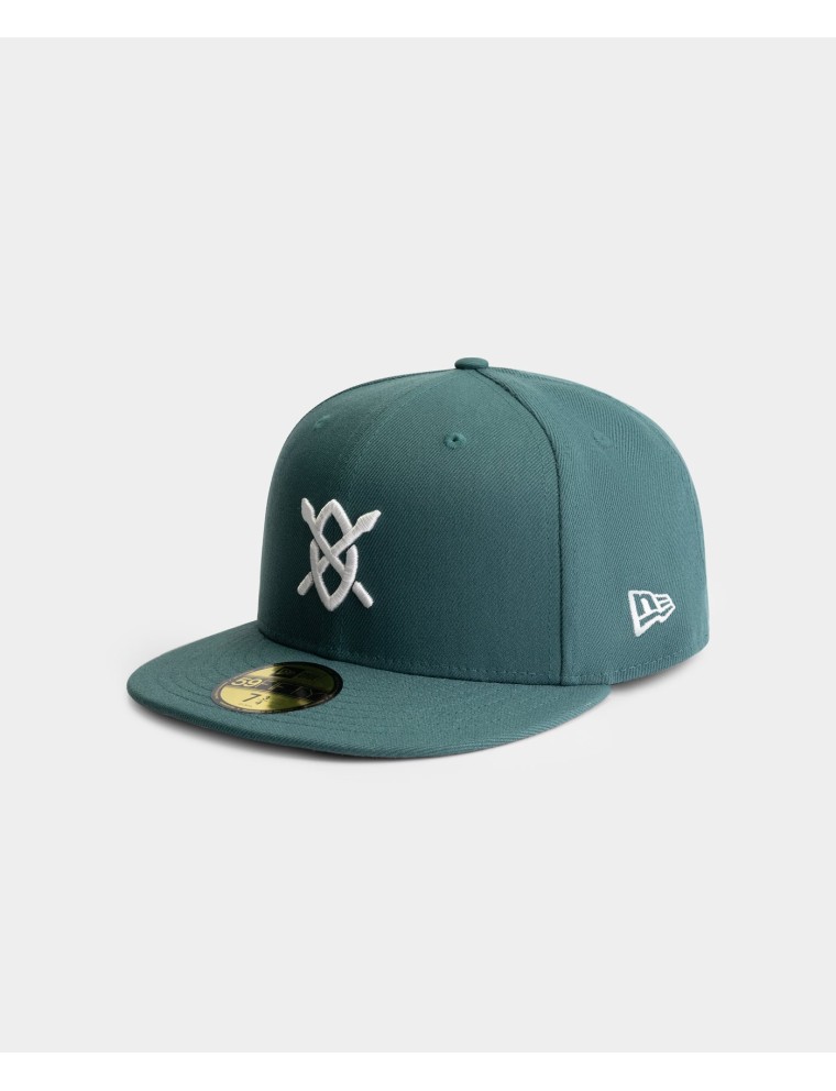 High-Quality Pine Green Daily Paper x New Era 59FIFTY Fitted Cap New Release