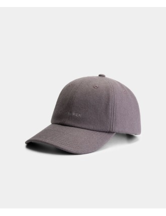 High-Quality Rabbit Grey Logo Wool Cap