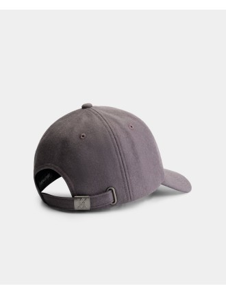 High-Quality Rabbit Grey Logo Wool Cap