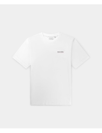 High-Quality White Amsterdam Store T-Shirt Ready for Shipment