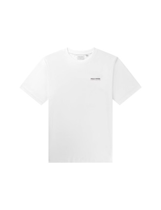 High-Quality White Amsterdam Store T-Shirt Ready for Shipment