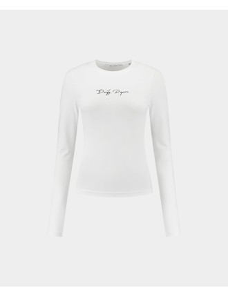 High-Quality White Escript Longsleeve Just Launched