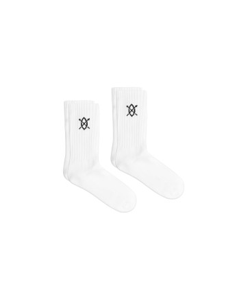 High-Quality White Eshield Sock 2-Pack Available Now