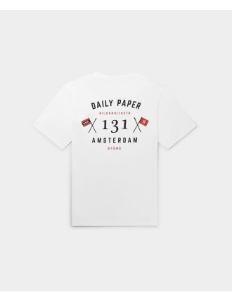 High-Quality White Amsterdam Flagship Store T-Shirt New Collection