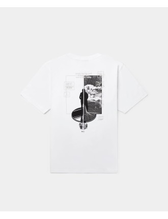 High-Quality White Mirror T-Shirt Available for Immediate Shipping