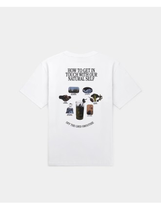 High-Quality White Smoothie T-Shirt Fresh Release