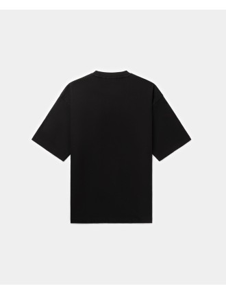 High-Quality Black Evolution Oversized T-Shirt Available for Immediate Shipping