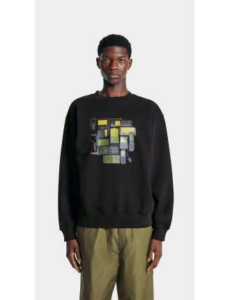 High-Quality Black Evolution Oversized Sweater New Release