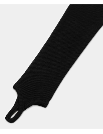 High-Quality Black Logo Rib Top On Hand Now