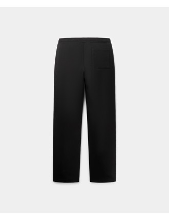 High-Quality Black Mono Rib Pants Available for Immediate Shipping