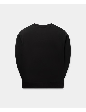 High-Quality Black Mono Rib Sweater New Release