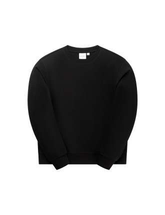 High-Quality Black Mono Rib Sweater New Release