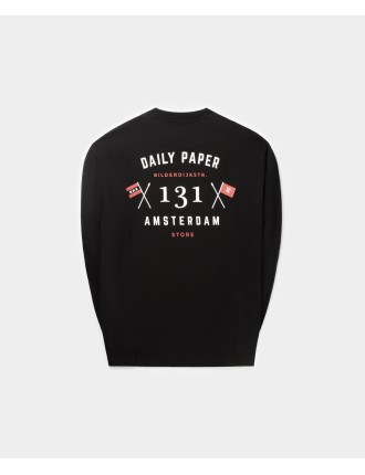 High-Quality Black Amsterdam Flagship Store Longsleeve Immediate Availability