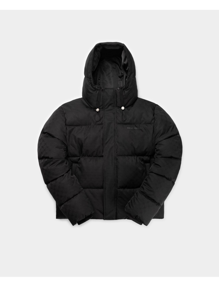 High-Quality Black Monogram Short Puffer Jacket Just Launched