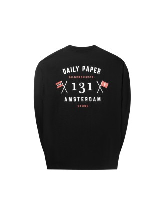 High-Quality Black Amsterdam Flagship Store Longsleeve Immediate Availability