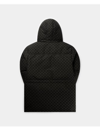 High-Quality Black Oba Cotton Monogram Puffer In Stock