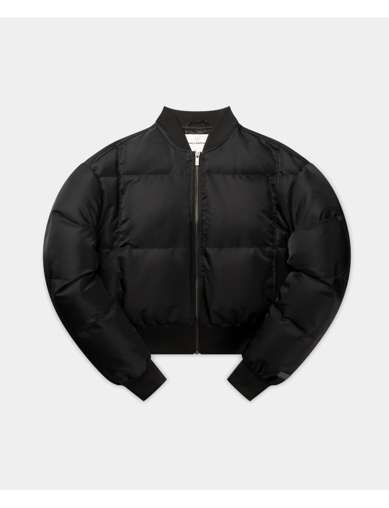 High-Quality Black Anaya Puffer