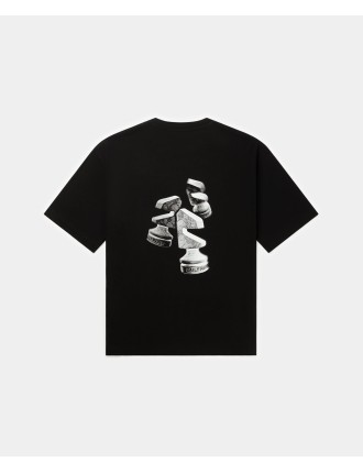 High-Quality Black Overlooked T-Shirt