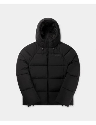 High-Quality Black Relaxed Puffer Just In