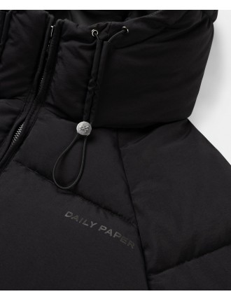 High-Quality Black Relaxed Puffer Just In