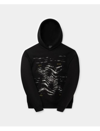 High-Quality Black Rewind Hoodie In Stock