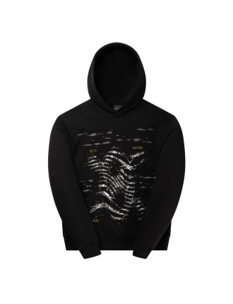 High-Quality Black Rewind Hoodie In Stock