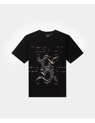 High-Quality Black Rewind T-Shirt Available for Immediate Shipping