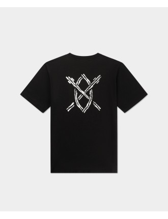 High-Quality Black Cane Shield T-Shirt New Collection