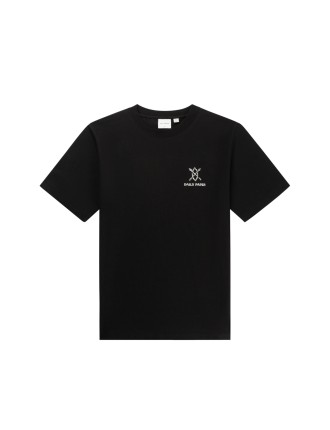 High-Quality Black Cane Shield T-Shirt New Collection