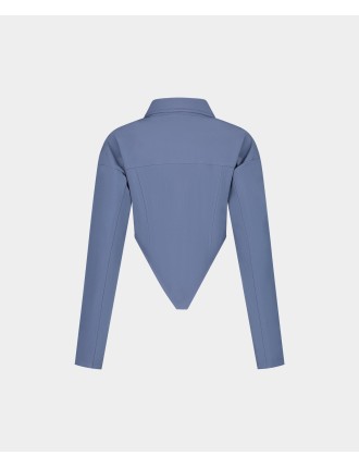 High-Quality Country Blue Sia Top Available for Immediate Shipping