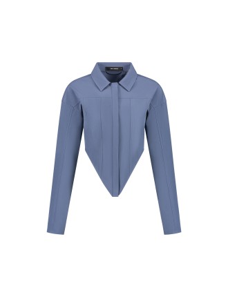 High-Quality Country Blue Sia Top Available for Immediate Shipping