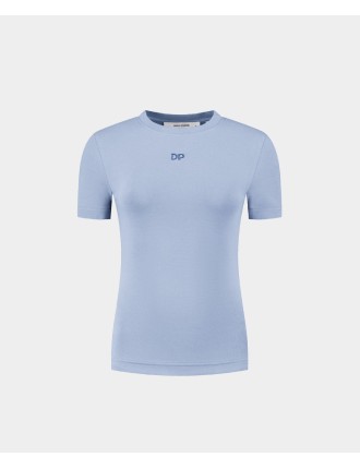 High-Quality Country Blue Unit Fitted T-Shirt Ready for Shipment