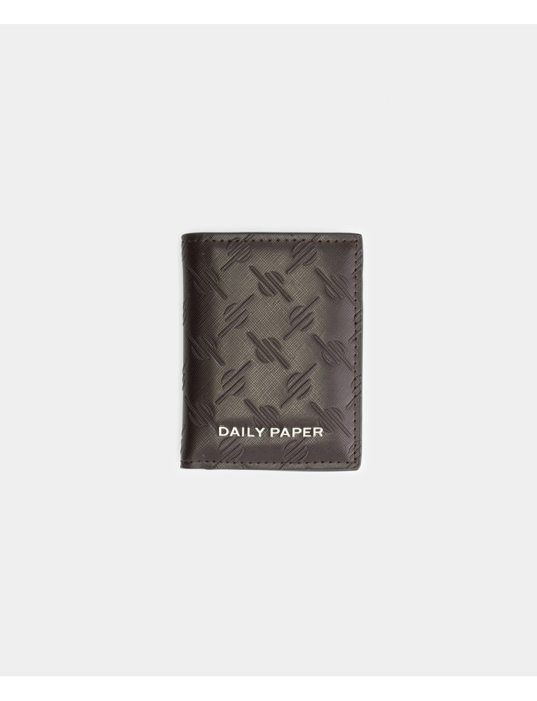 High-Quality Dark Brown Kidis Monogram Wallet