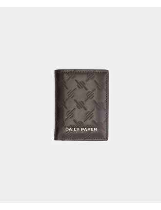 High-Quality Dark Brown Kidis Monogram Wallet