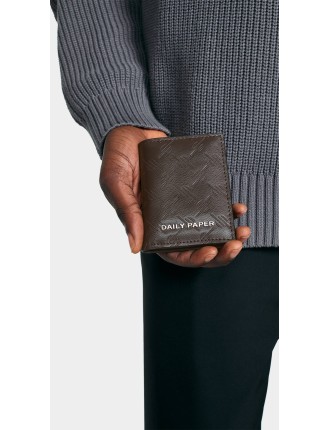 High-Quality Dark Brown Kidis Monogram Wallet