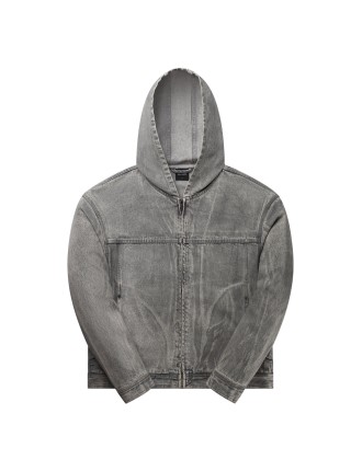 High-Quality Grey Balo Wax Jacket Fresh Release