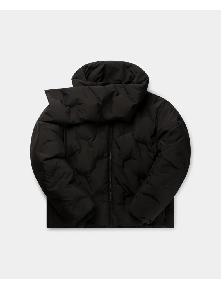 High-Quality Jet Black Ayan Monogram Puffer Jacket Just In