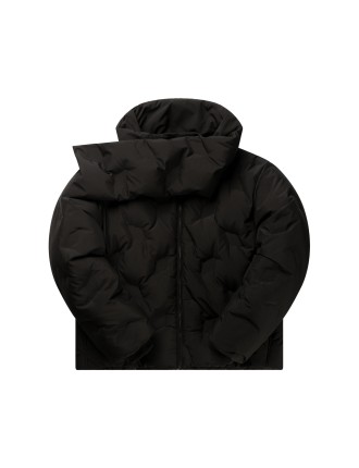 High-Quality Jet Black Ayan Monogram Puffer Jacket Just In